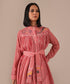 Cherry blossom tiered shirt dress