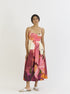 Cherry multicolor bralette dress