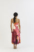 Cherry multicolor bralette dress
