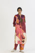 Cherry multicolor long kurta set