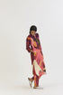 Cherry multicolor long kurta set