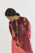 Cherry multicolor long kurta set
