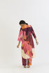 Cherry multicolor long kurta set