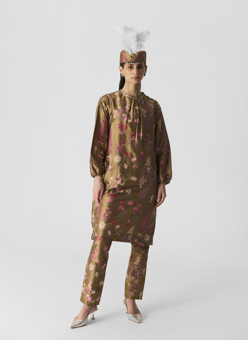 Chin chin bahar pink kurta set