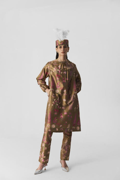 Chin chin bahar pink kurta set