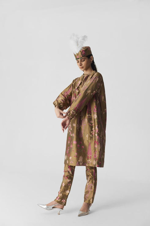 Chin chin bahar pink kurta set