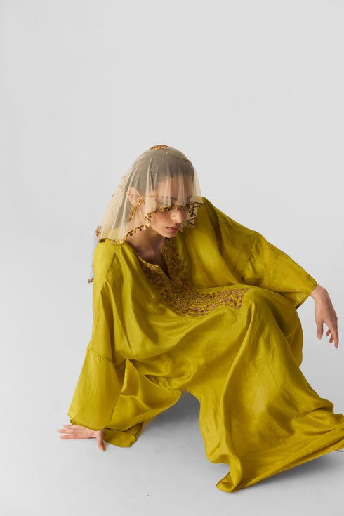 Chin chin lime kaftan set
