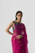 Chin chin pink embroidered sari