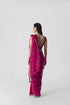 Chin chin pink embroidered sari