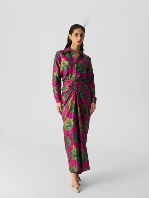 Chin chin zuzi shirt & skirt set