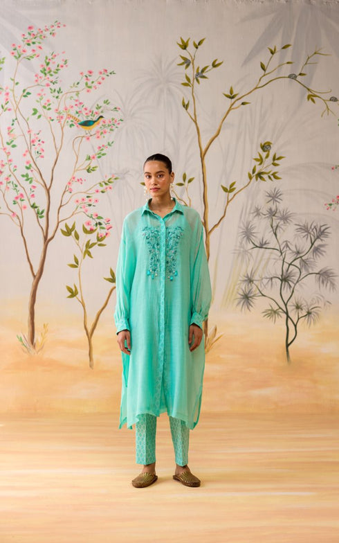 Clara blue co-ord set