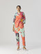 Clara pink and red short kurta set
