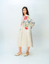 Clouded ribbon dress