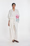 Clover embroidered shirt