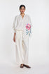 Clover embroidered shirt