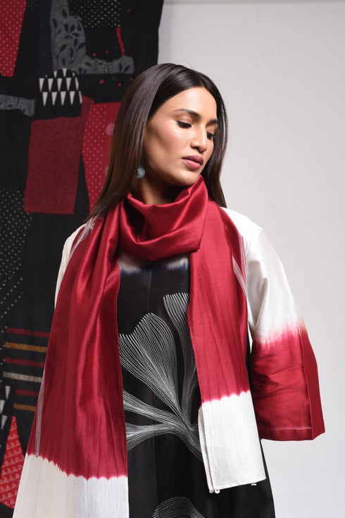 Color wash stole