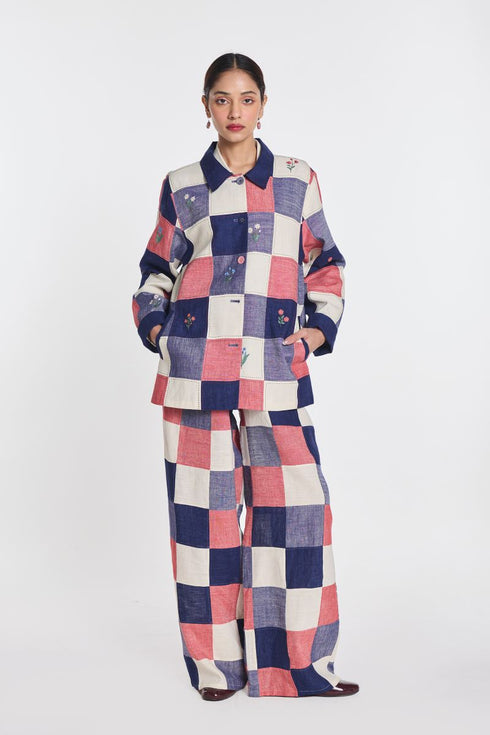 Coreopsis patchwork jacket