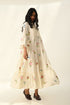 Corymbifera ivory embroidered dress