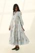 Corymbifera powder blue embroidered dress