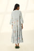 Corymbifera powder blue embroidered dress