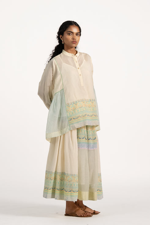 Cosmos ecru top