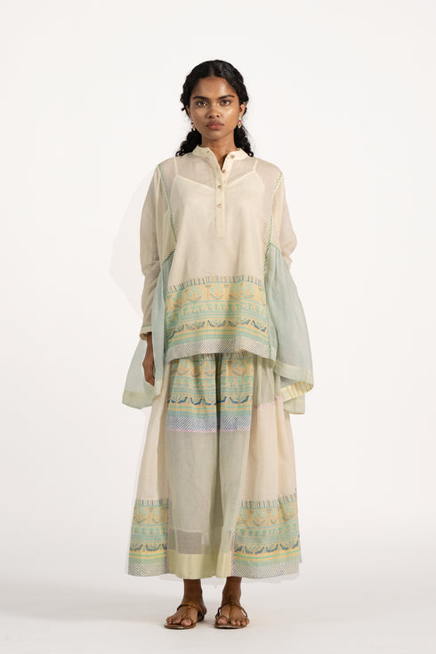 Cosmos ecru top
