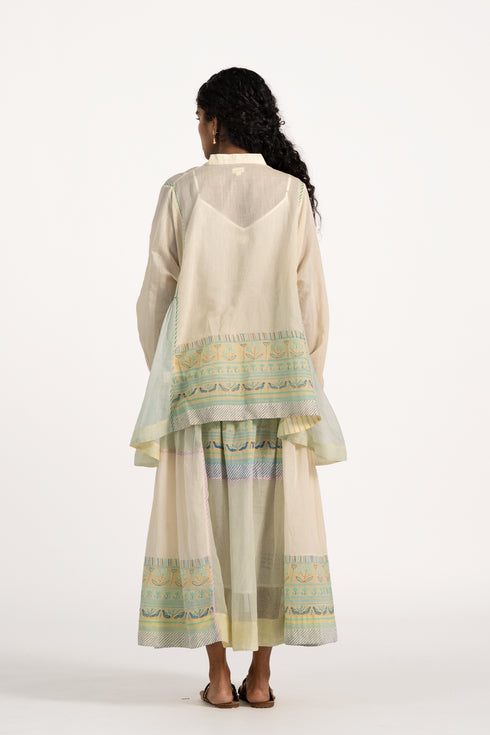 Cosmos ecru top