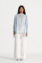Cosmos icy blue top
