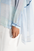 Cosmos icy blue top