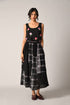 Coziae patchwork black skirt