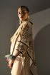 Cream basant dupatta