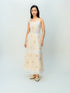 Creame sunset dress