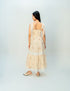 Creame sunset dress