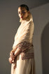 Cream pavit dupatta