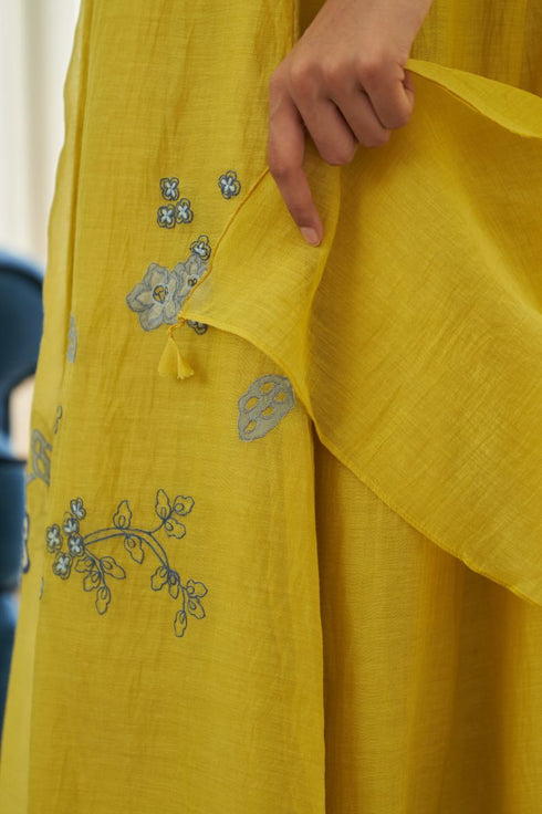 Daffodil anarkali set