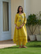 Daffodil applique embroidered co-ord set