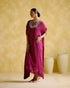 Dakshayani purple kaftan