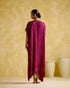 Dakshayani purple kaftan
