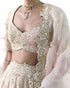 Dakshyani ivory lehenga set