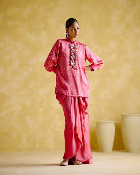 Dalia pink co-ord set