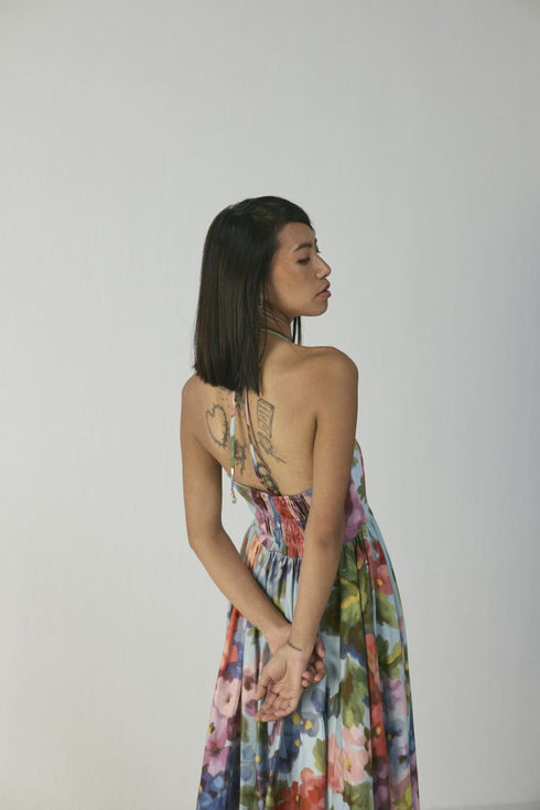 Darlington halter neck dress