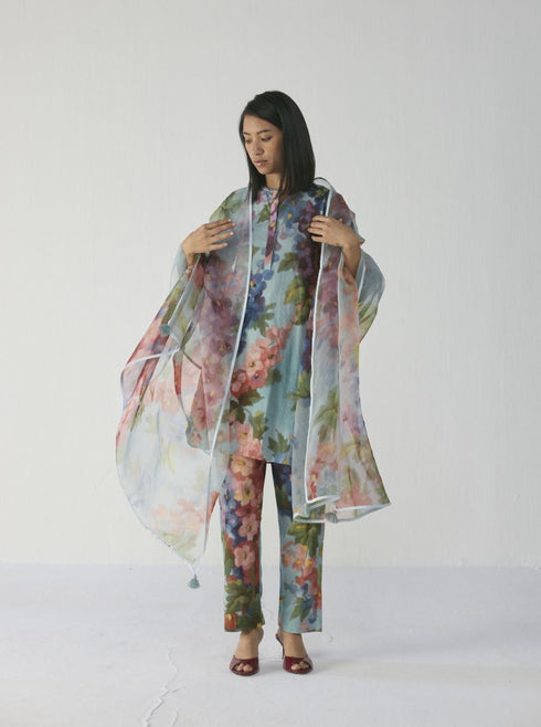 Darlington organza dupatta