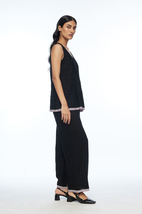 Davurica black pintuck camisole