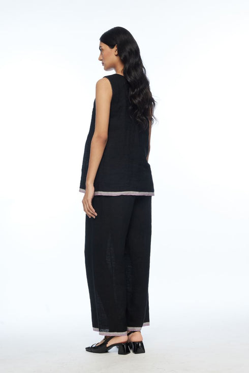 Davurica black pintuck camisole