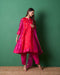 Delight red kurta set