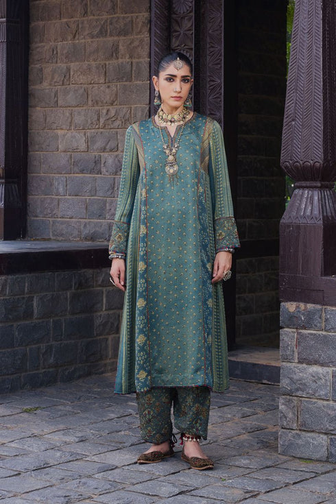 Dhun blue heavy phiran kurta
