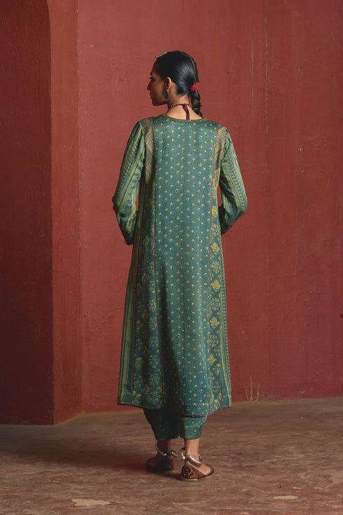 Dhun blue light phiran kurta