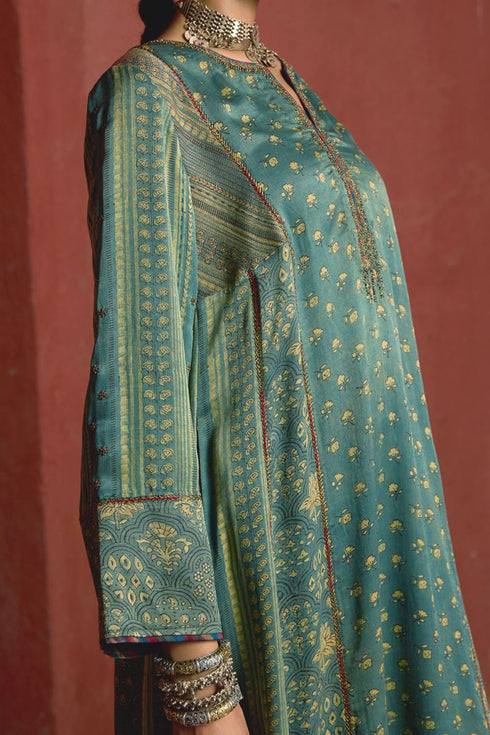 Dhun blue light phiran kurta