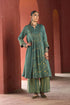 Dhun blue round yoke kurta