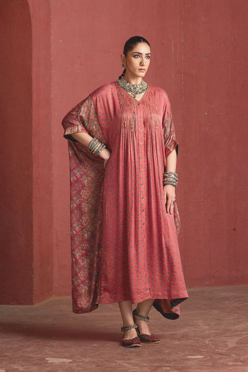 Dhun vintage pink dress